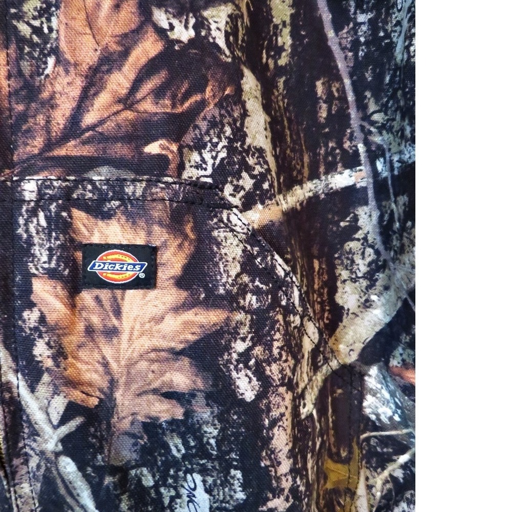 Dickies Boy L 14/16 True Timber Conceal Camo Hooded Insulated Zip Hunting Jacket - Picture 4 of 9